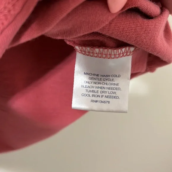 Vineyard Vines Whale Lawrence Tee in Salmon Color Size M - Picture 4 of 6